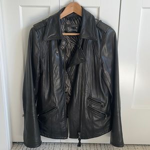 Mackage leather jacket